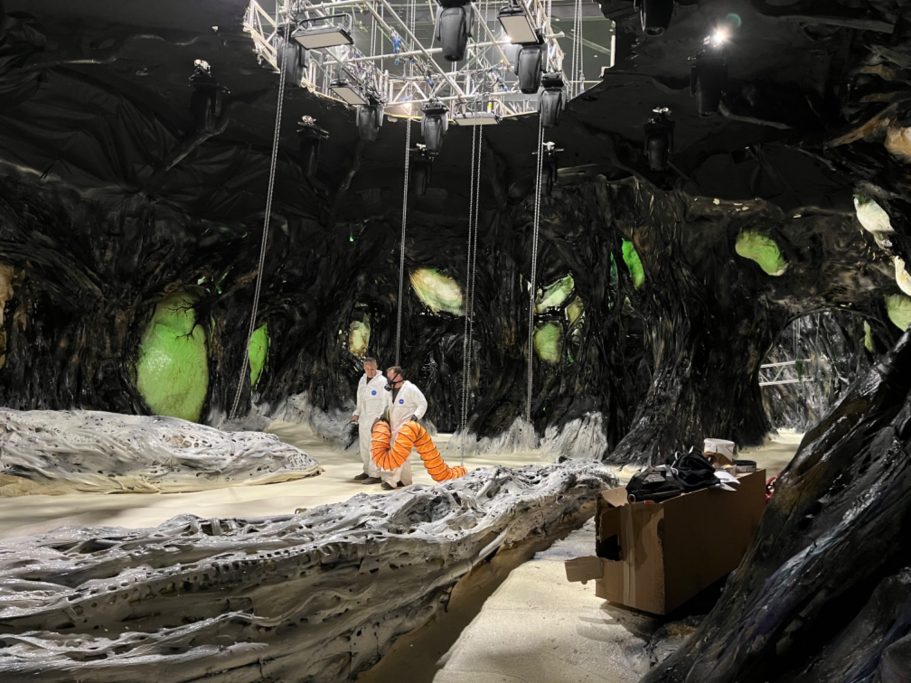 dr who sprayed with poly props