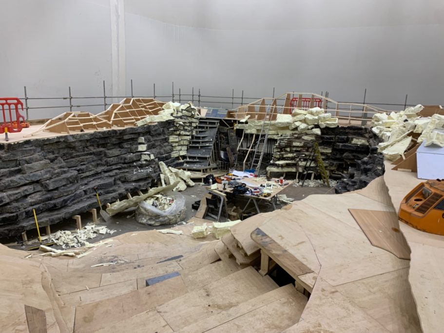 build of crater set - dr who - 4wood